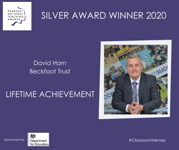 SILVER AWARD WINNER 2020 - LIFETIME ACHIEVEMENT - David Horn - Facebook