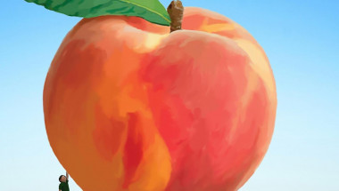 james and peach (Large)