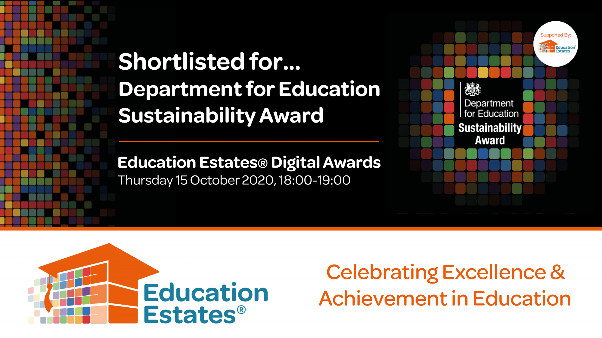 Social Media  - Department for Education Sustainability Award